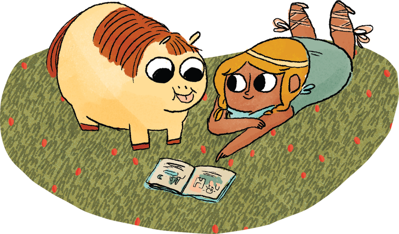 Illustration for article titled Kate Beaton's New Book Is About a Warrior Princess and Her Farting Pony
